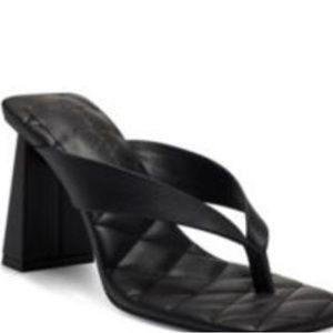 Jessica Simpson Zayde Thong Heel 9W/Black